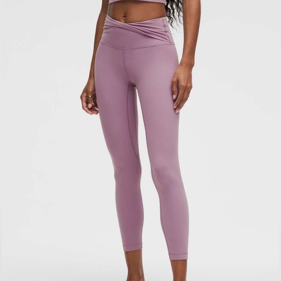 LULULEMON Align Twist-Waist Tight Lavender Lux Leggings - Picture 8 of 15